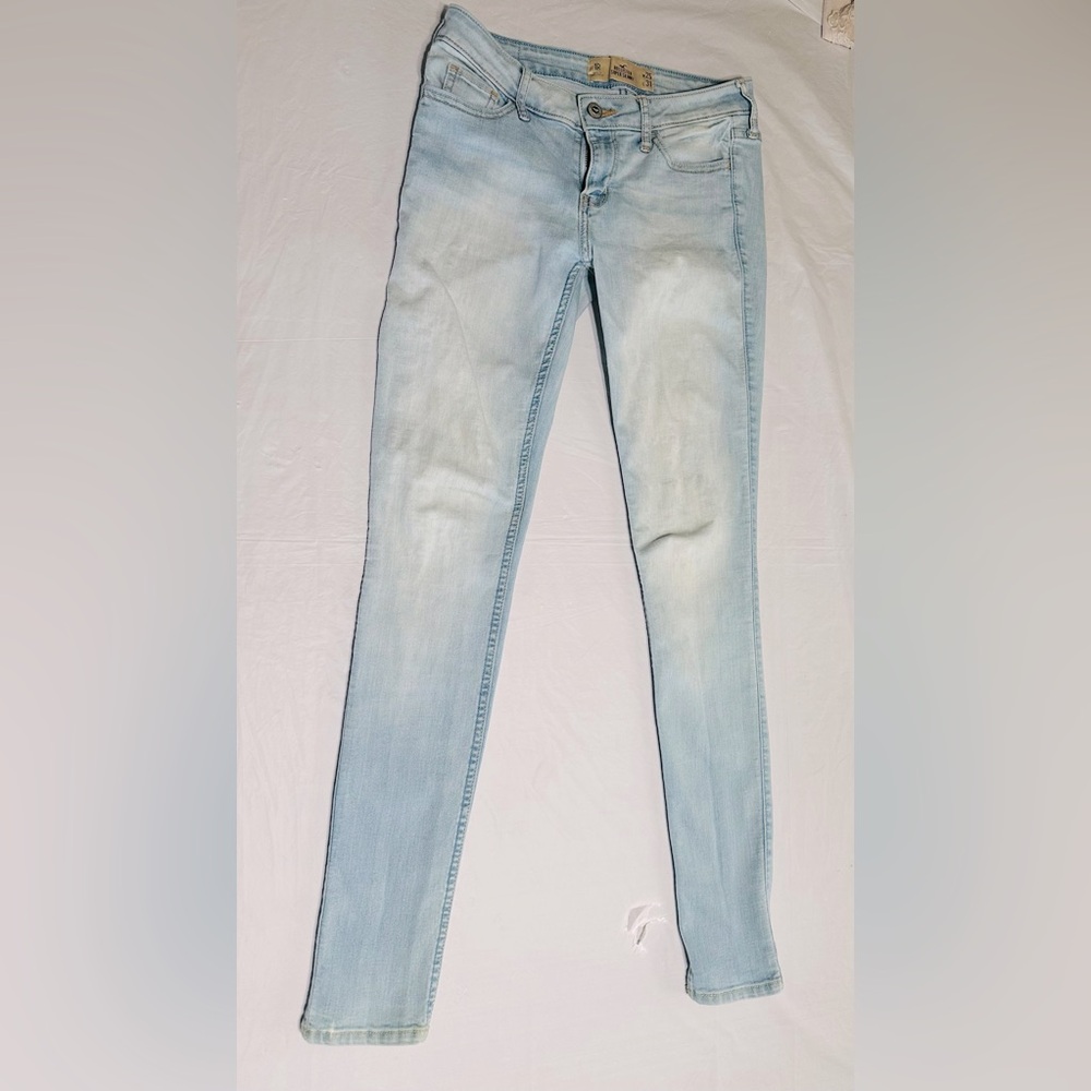 Hollister, super skinny jeans/ light blue/ size 1R W25 L31